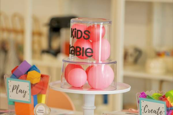 Kids Table decor