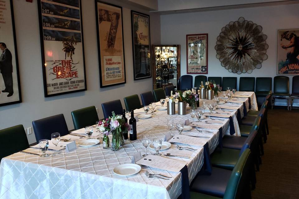 Private Dining Room Wedding