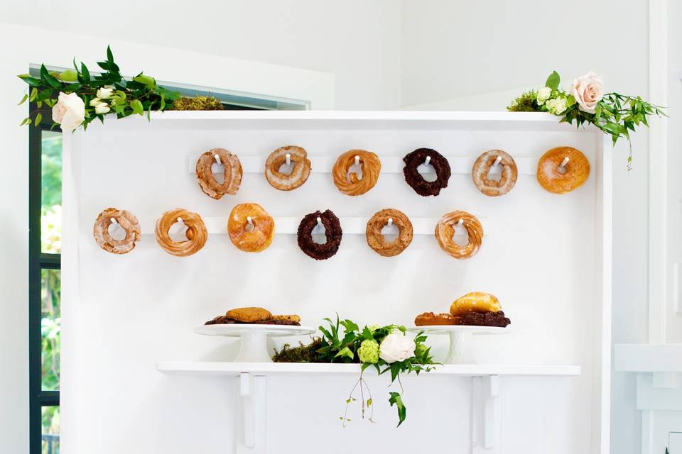 Donut Display Wall