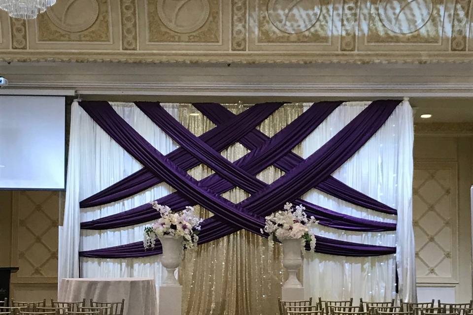 Purple draping class