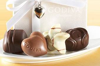 Godiva wedding favor