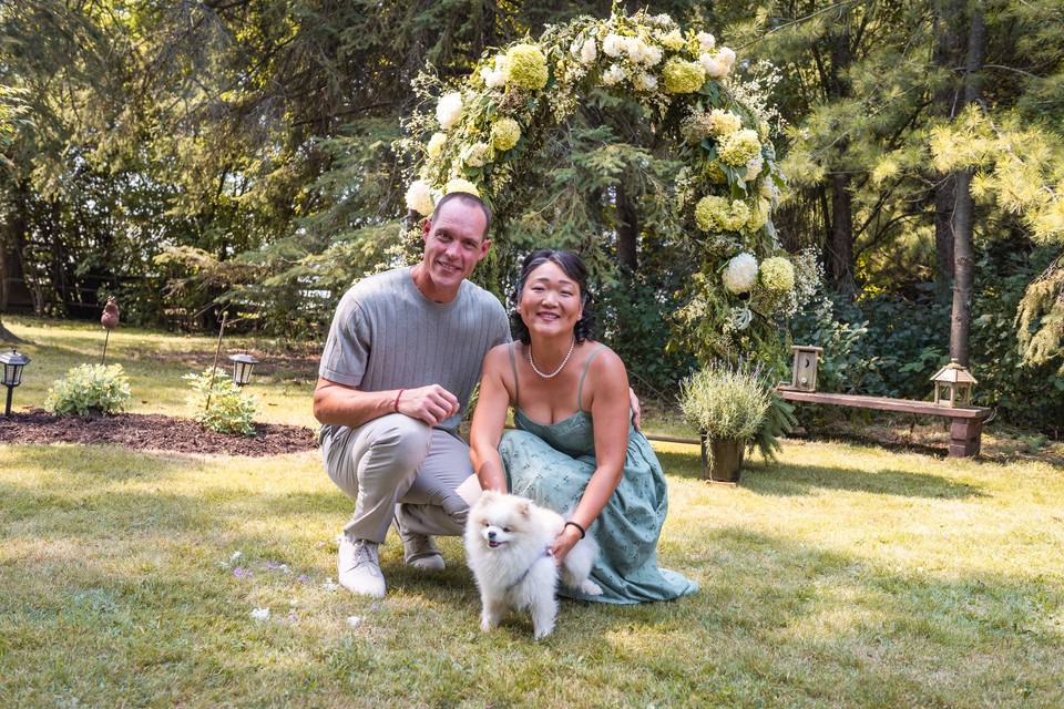 Furry maid of honour