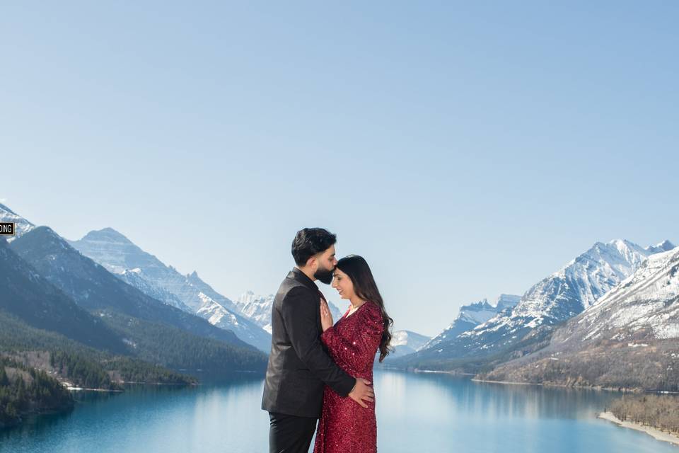 Elopement altitude lake