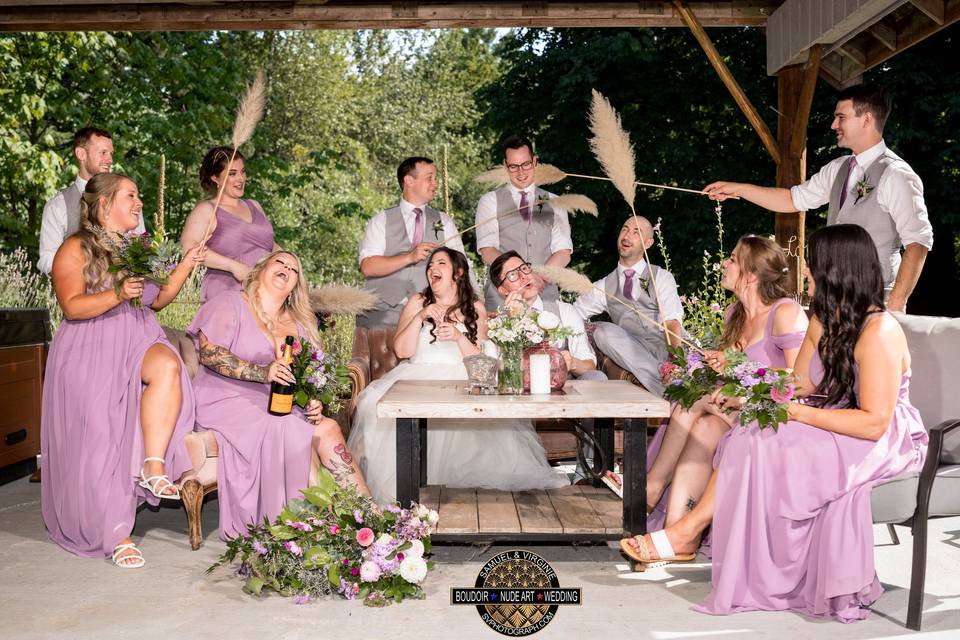 Bridal party Calgary