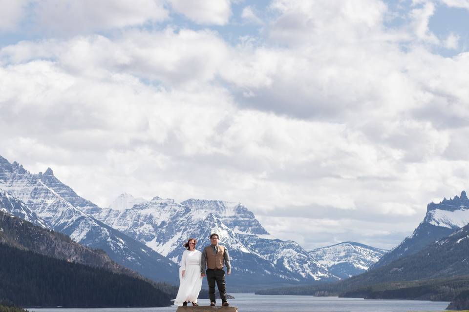 Rocky Mountains elopement