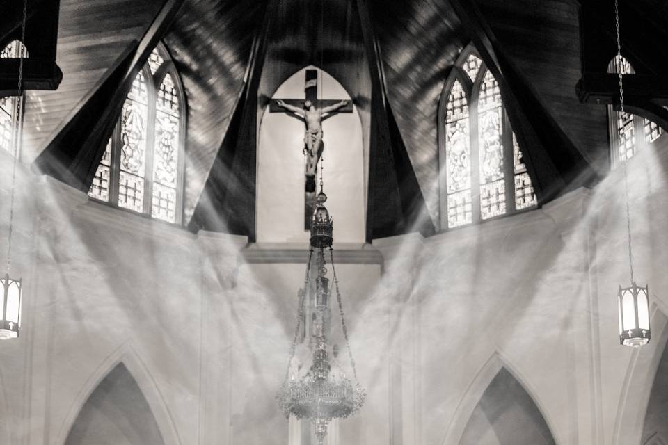 Church wedding in Medicine Hat