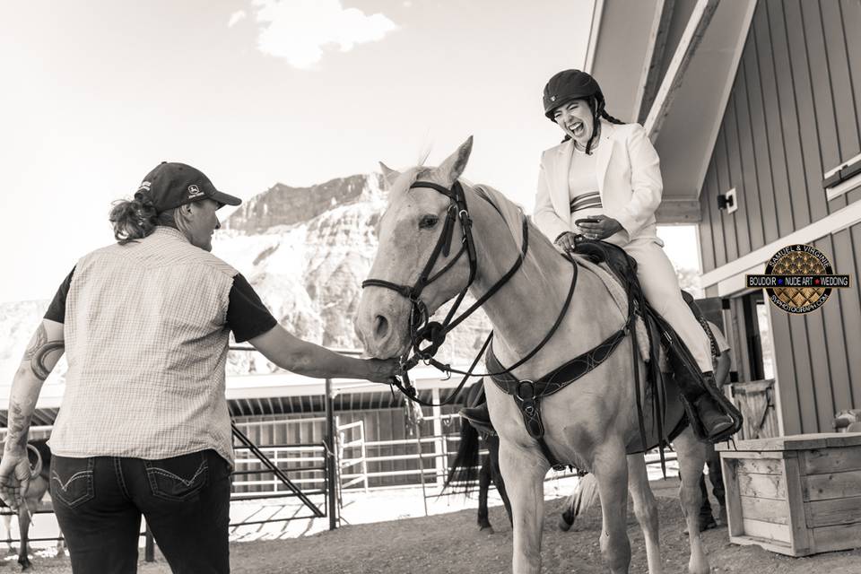 Horse elopement in the Rockies