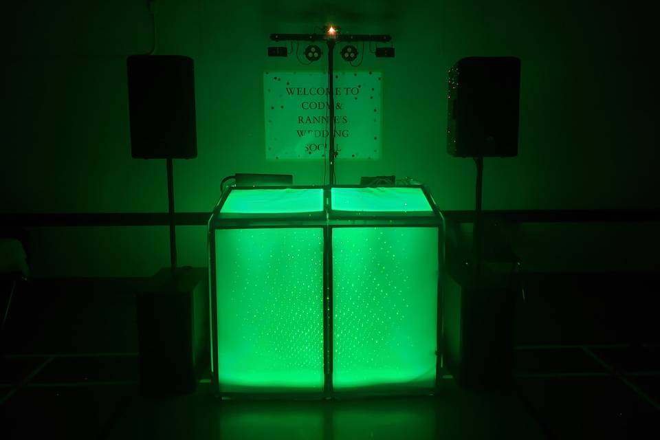 LED DJ Booth