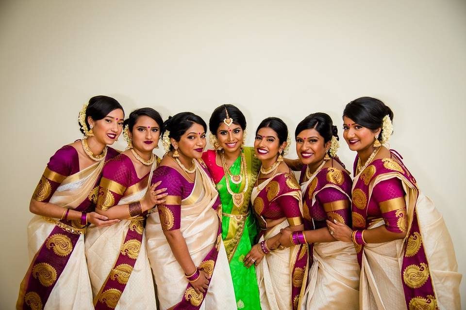 Thaksaa + Bridesmaids!