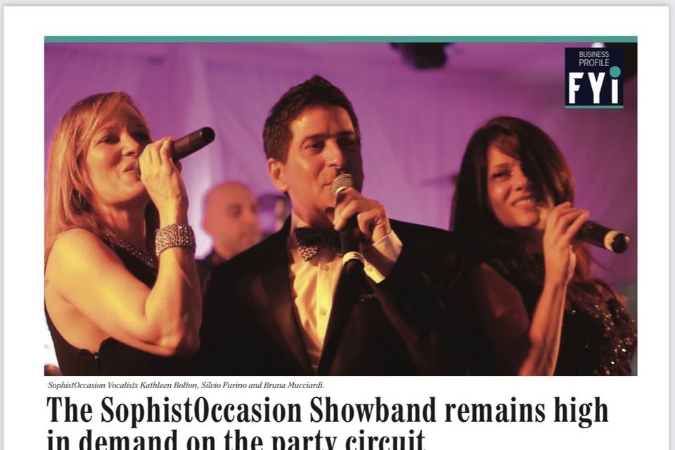 SophistOccasion Showband