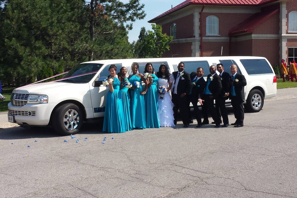 Brampton Wedding Limo