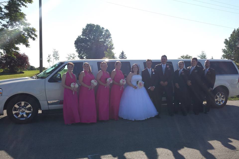 Brampton Wedding Limo