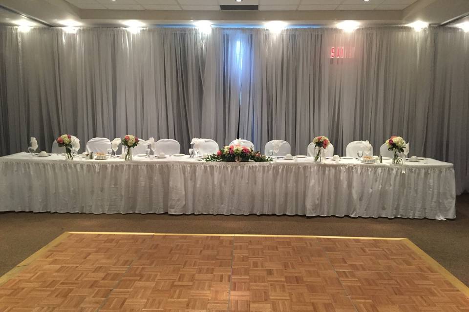 Head table