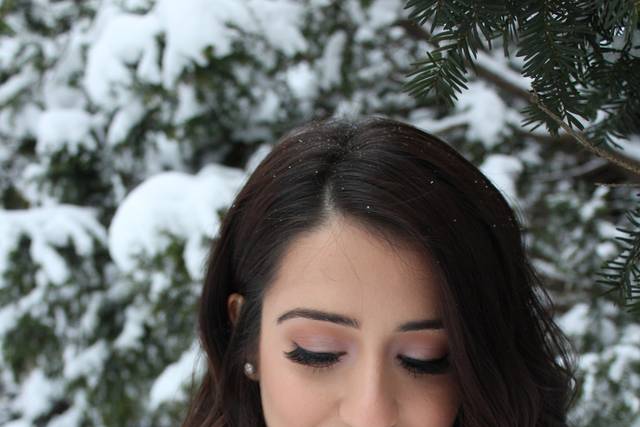 Natural eye and lip colors
