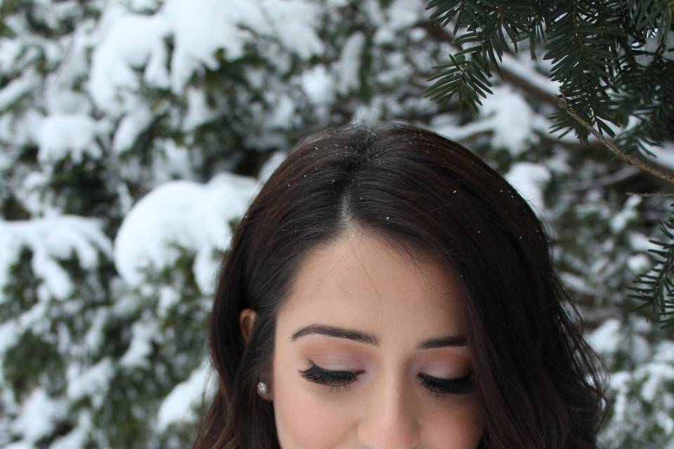 Natural eye and lip colors
