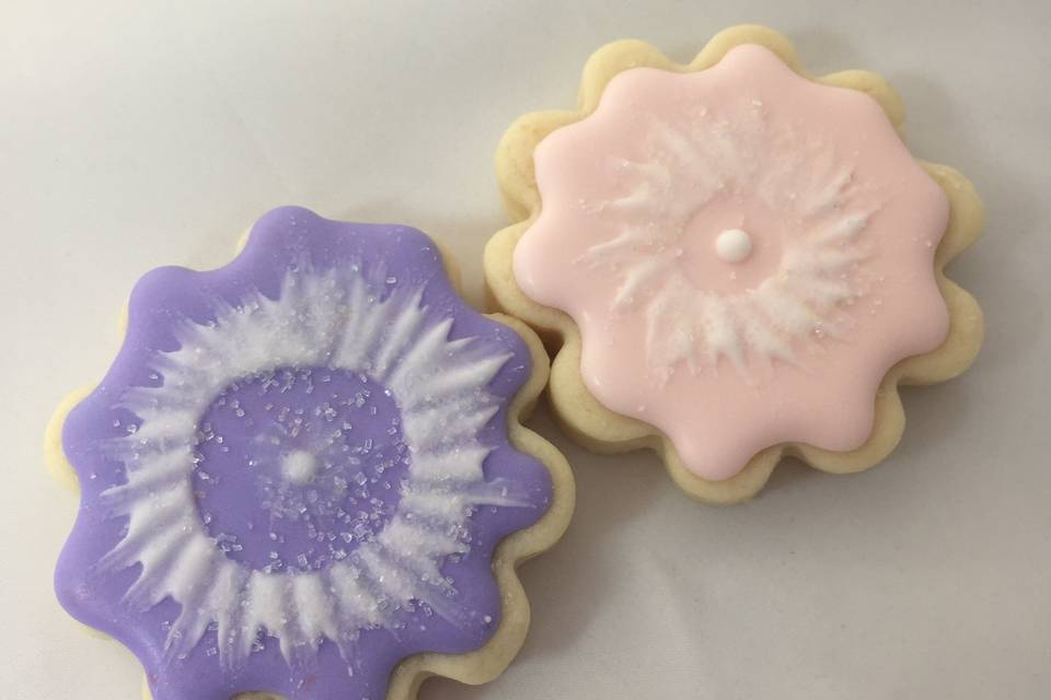 Brush Embroidery Sugar Cookies