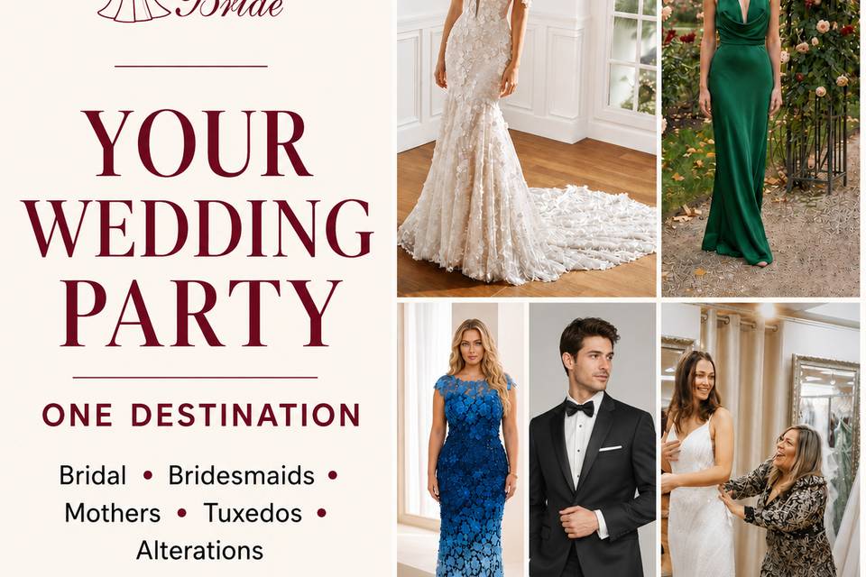Your Wedding Party, One Destin