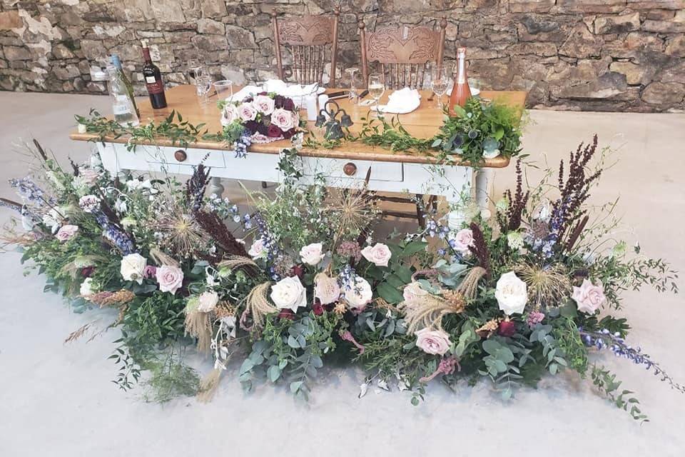 Garden Sweetheart Table