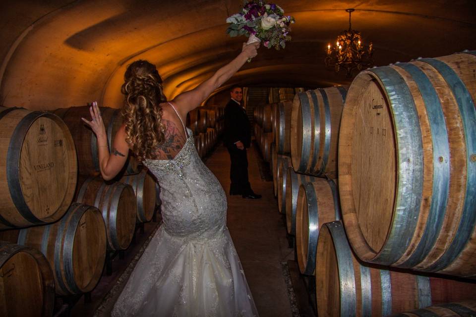 Vineyard wedding