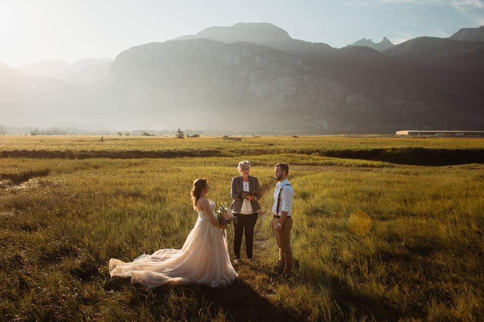 Squamish Estuary Elopement