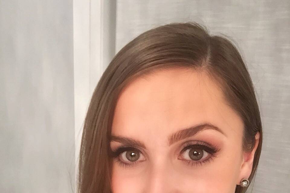 Bridal (happy client selfie)!