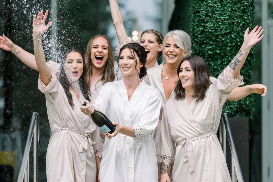 Lovely Bridal Party Looks