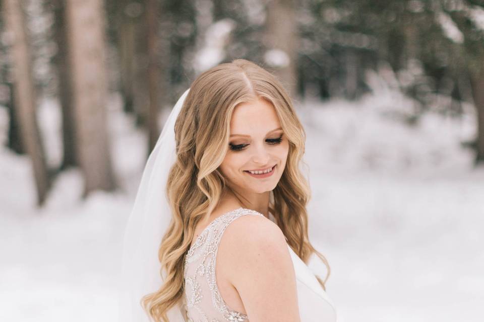Caitie's Snowy Crystal Wedding