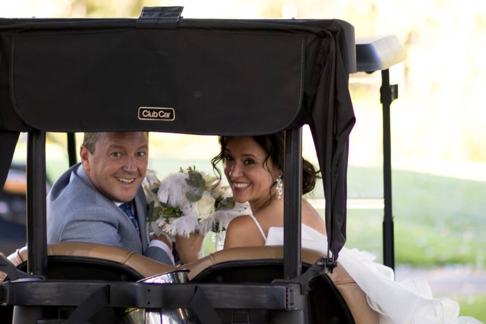 Fun on the golf course