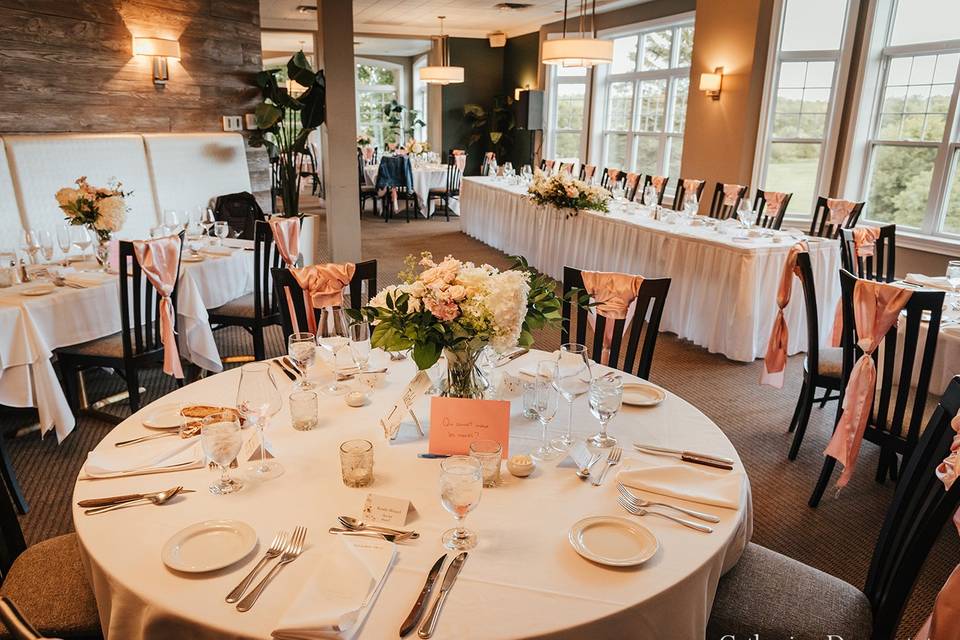 Wedding banquet room