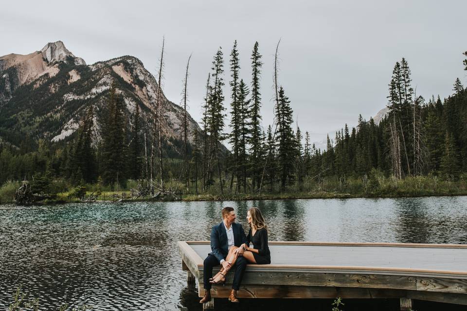 Rocky Mountain engagement