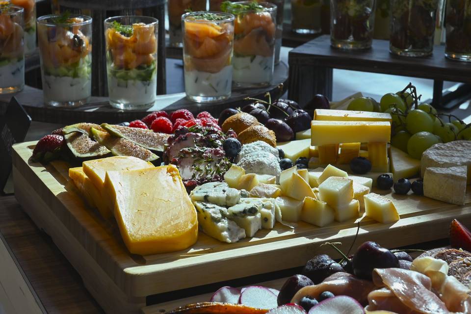 Deluxe Charcuterie table