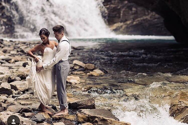 Bride & Groom - Canmore