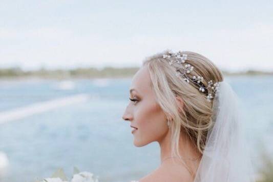 Bridal hair canmore