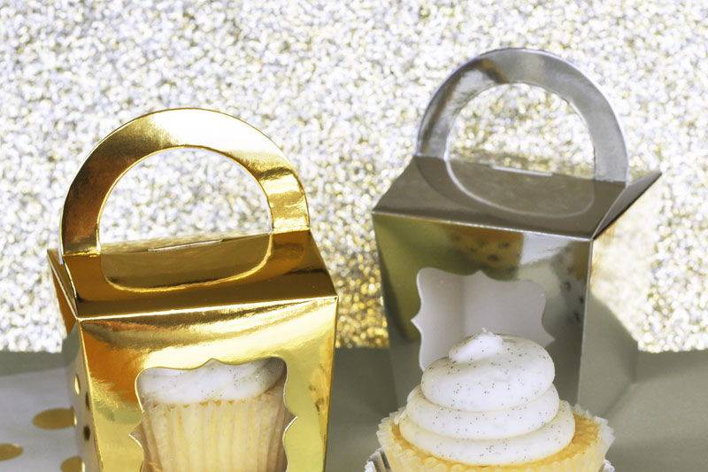 Gold Cupcake holder