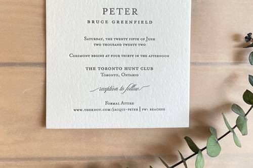 Stephita Wedding Invitations