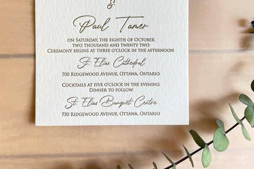 Stephita Wedding Invitations