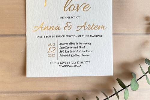 Stephita Wedding Invitations