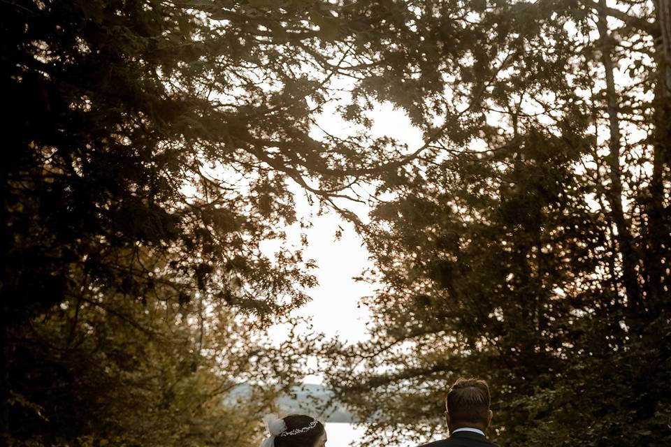 Camping wedding