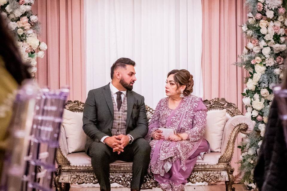 Discussions with candid shots