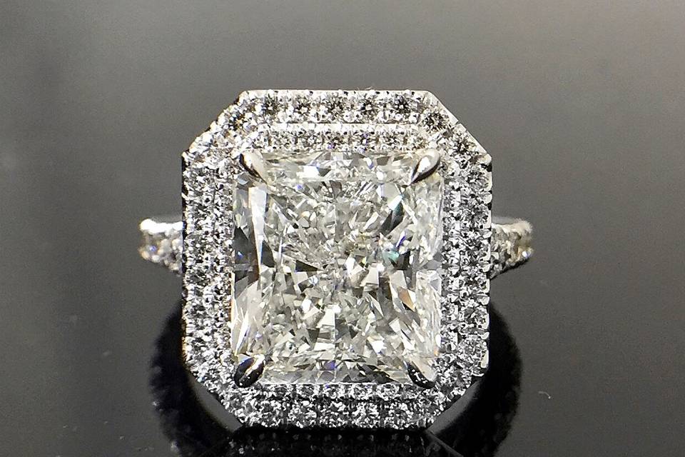 Radiant Diamond Ring