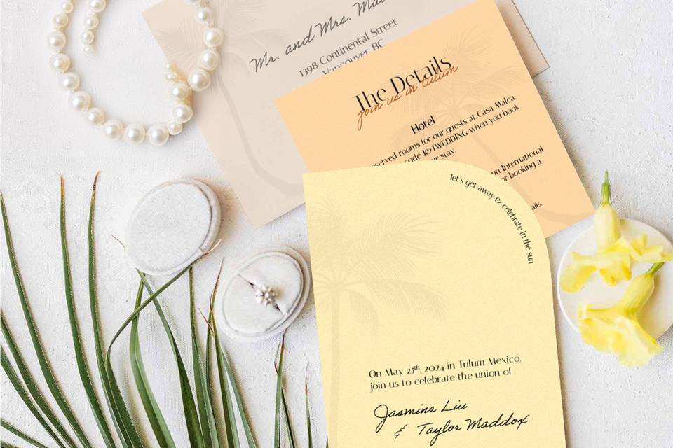 Wedding Invite Suite