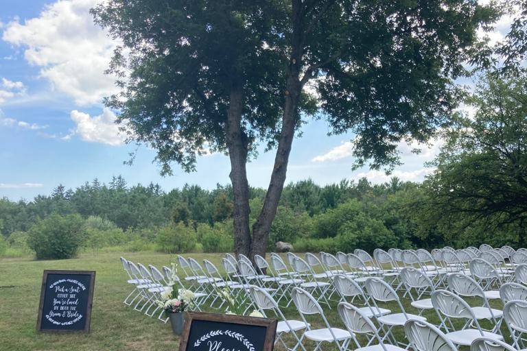 J&A Outdoor Country Wedding