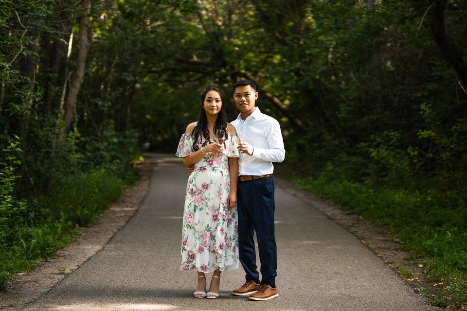 Engagement session