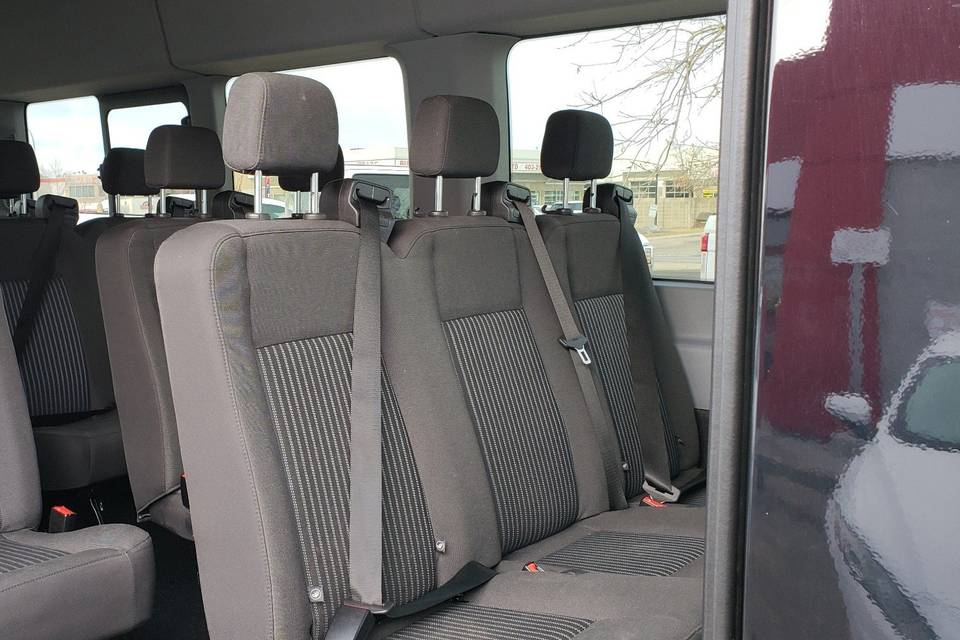 14 Passenger Interior