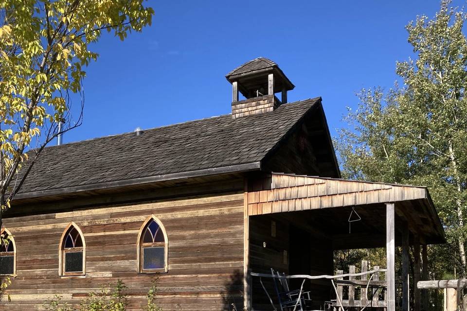 Chapel in rustic area