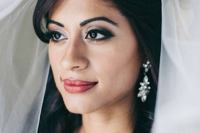 Makeup for bride