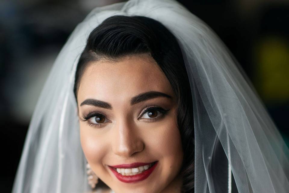 Bridal makeup by Parisa