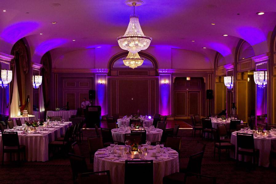 True North DJs - Atlantic ballroom lighting