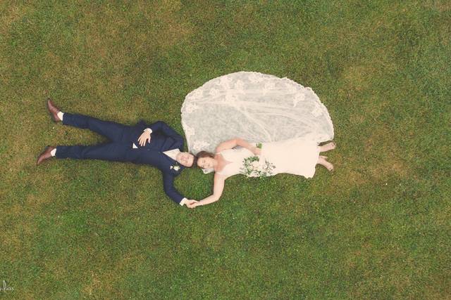 An image of love from the air