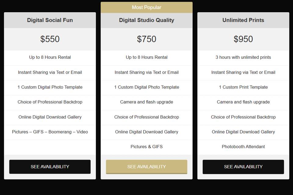 Pricing